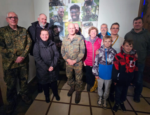 SPD-Besuch in der Jürgen-Schumann-Kaserne